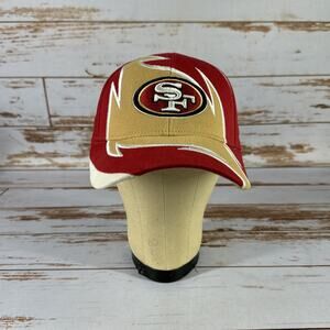 Vintage 90s Reebok San Francisco Adjustable Hat – Red/Gold/White – Rare